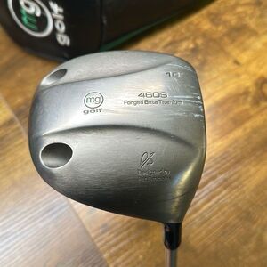 MG Golf 460s Driver 10° Master Grip Graphite Gold Regular Flex Pat Simmons Cover